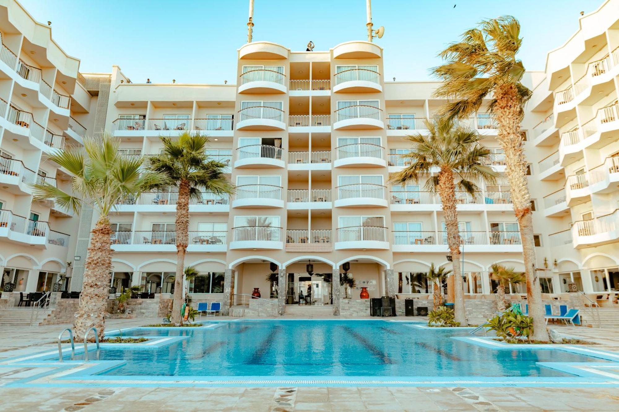 Royal Star Beach Resort Hurghada Esterno foto